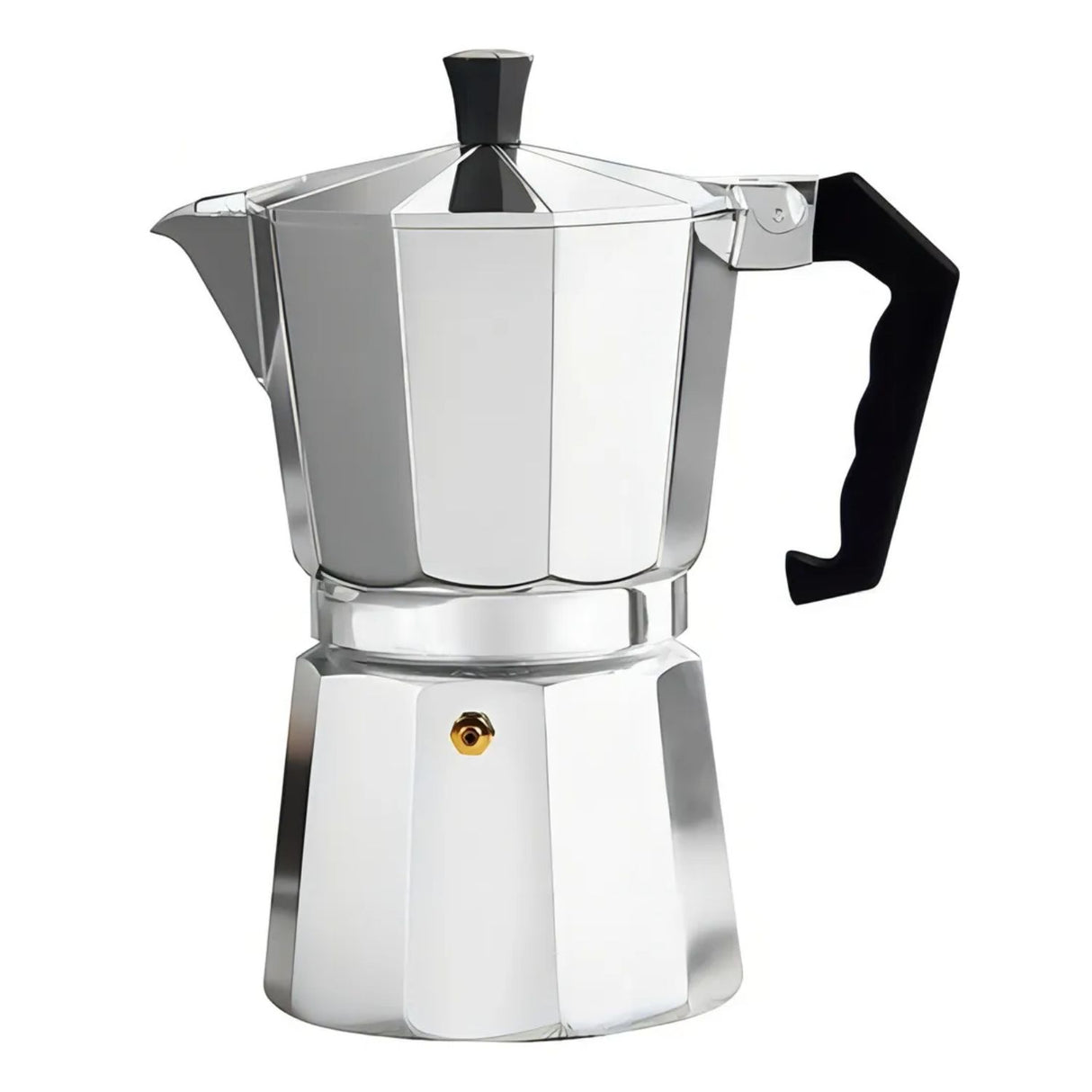 Cafetera Italiana Aluminio 3 Tazas 200mL Clásica 15cm