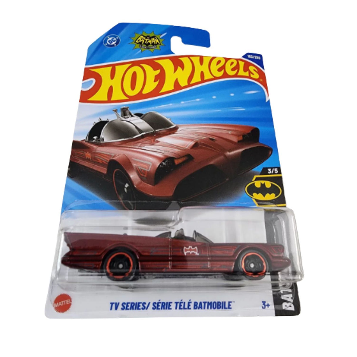 Auto Hot Wheels TV Series Batmobile Juguete Mattel 103/250
