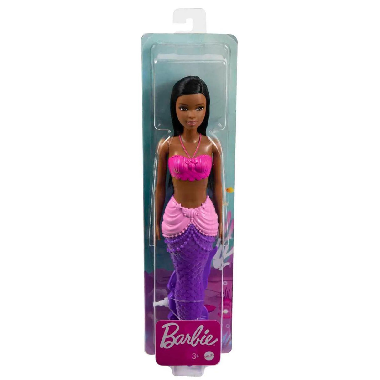 Barbie Muñeca Sirena Fantasia De Plastico Mattel Juguete
