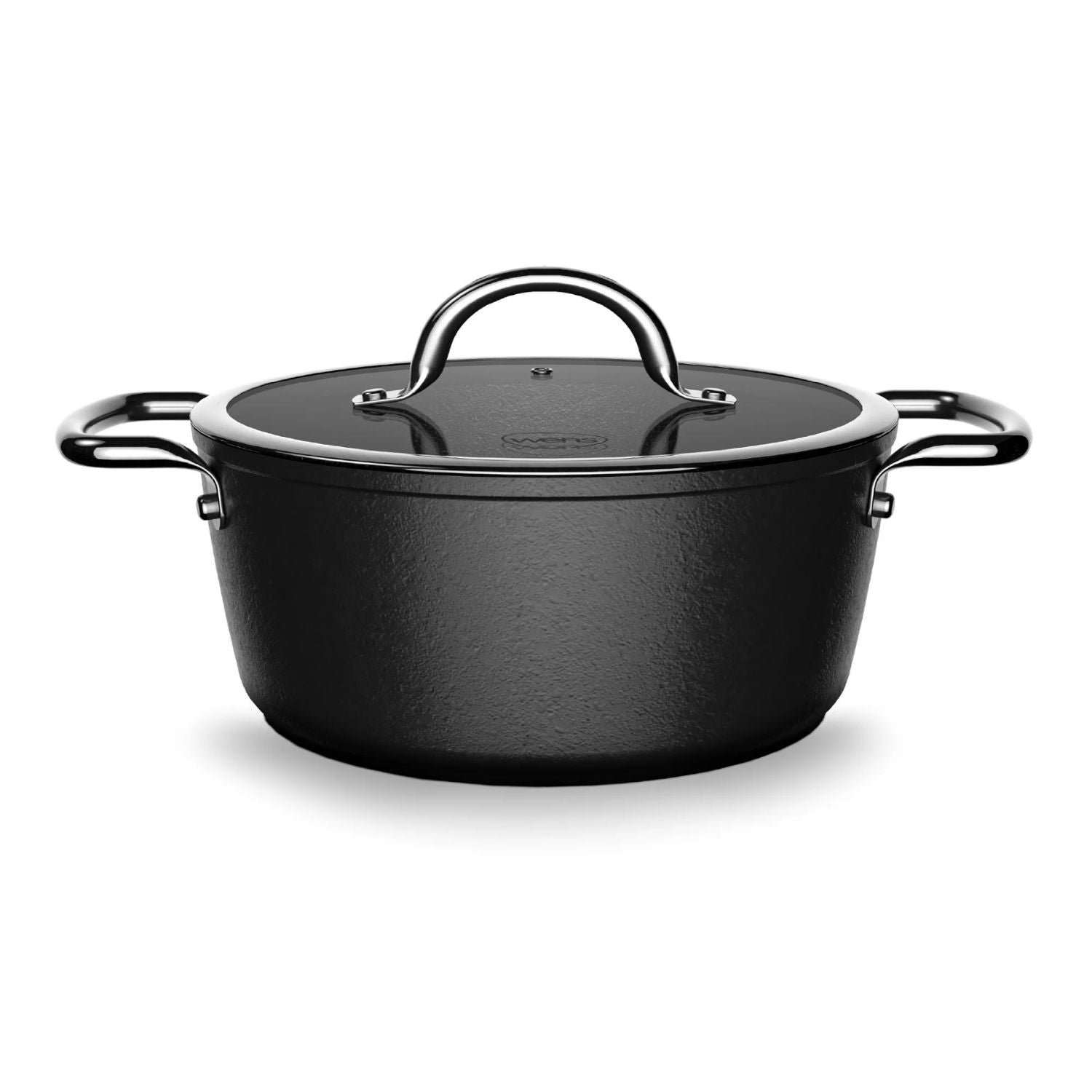 Batería de Cocina 7 Piezas Aluminio Forjado Black