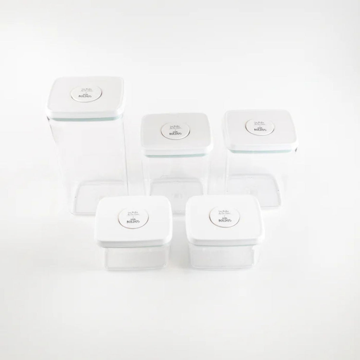 Set 5 Piezas Contenedores Alimentos Herméticos Los Boldos