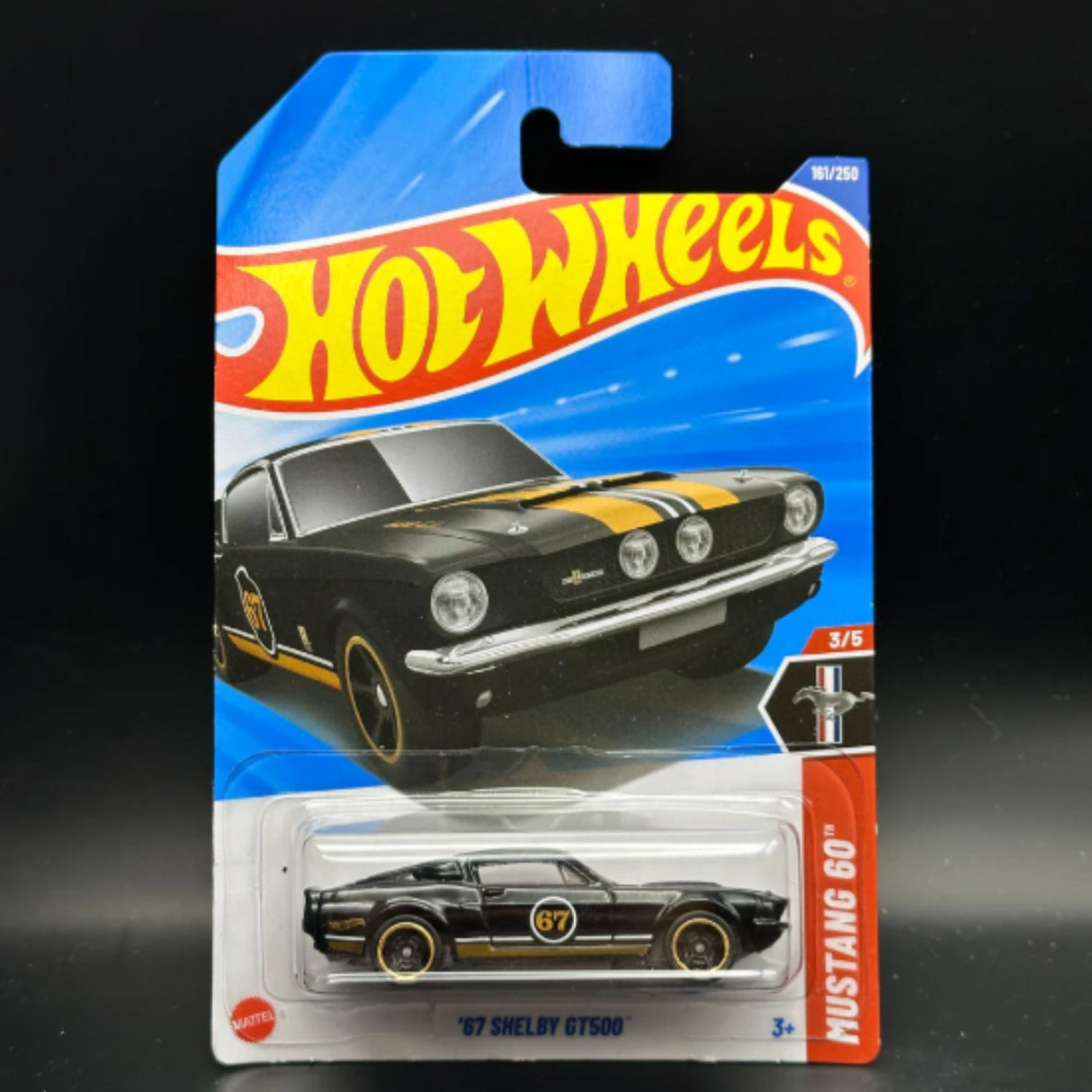 Auto Hot Wheels '67 Shelby Gt500 Juguete Mattel 161/250