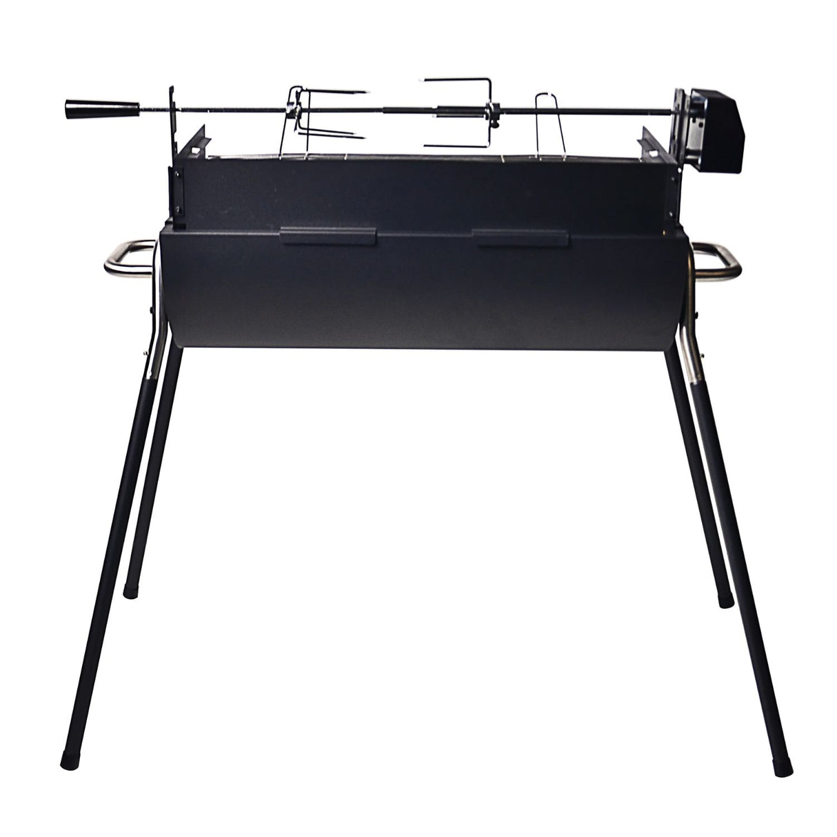 Parrilla Carbon Wayu Altura Ajustable Spiedo Alta Calidad