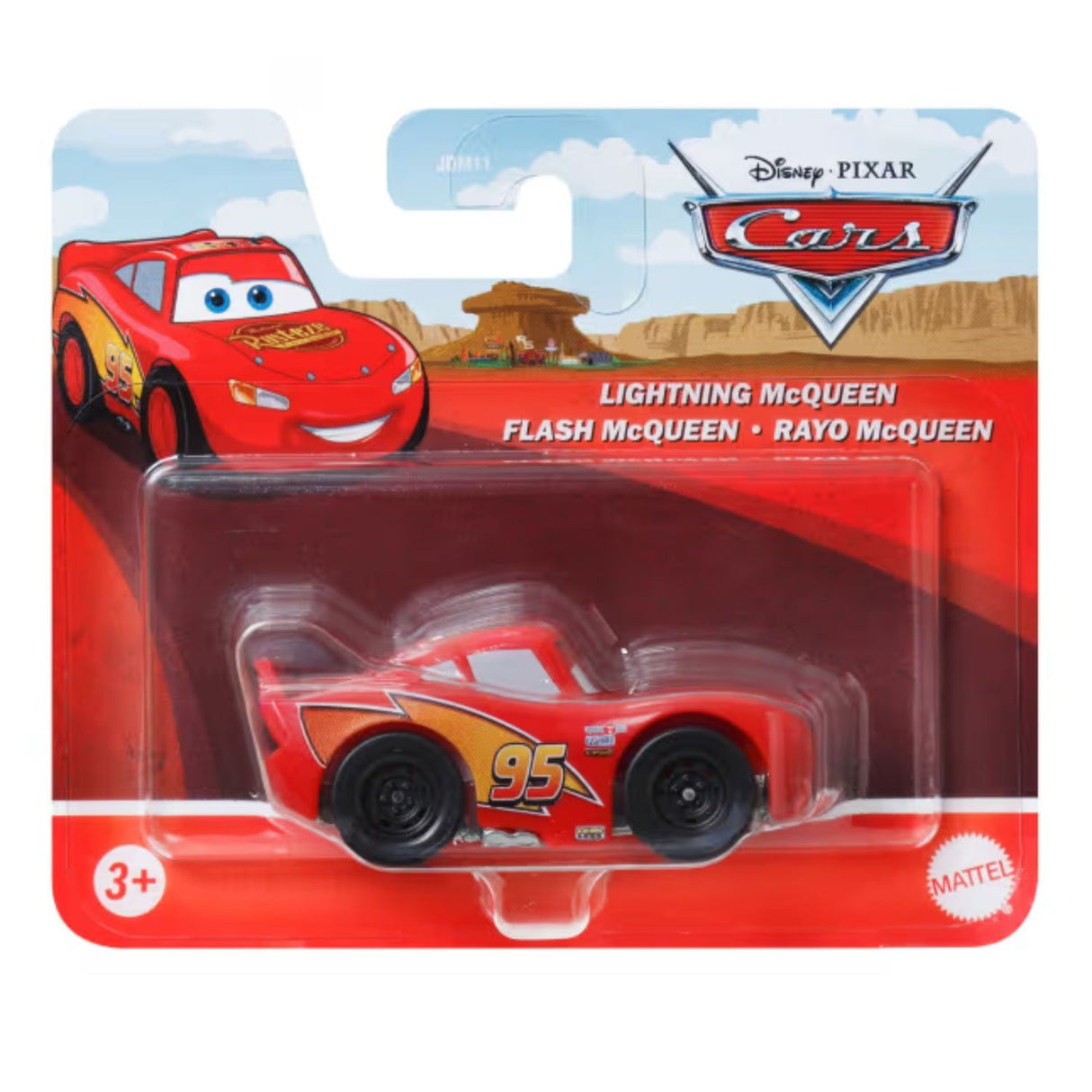 Auto Cars Rayo McQueen Vehiculo Mattel Pixar Disney Juguete