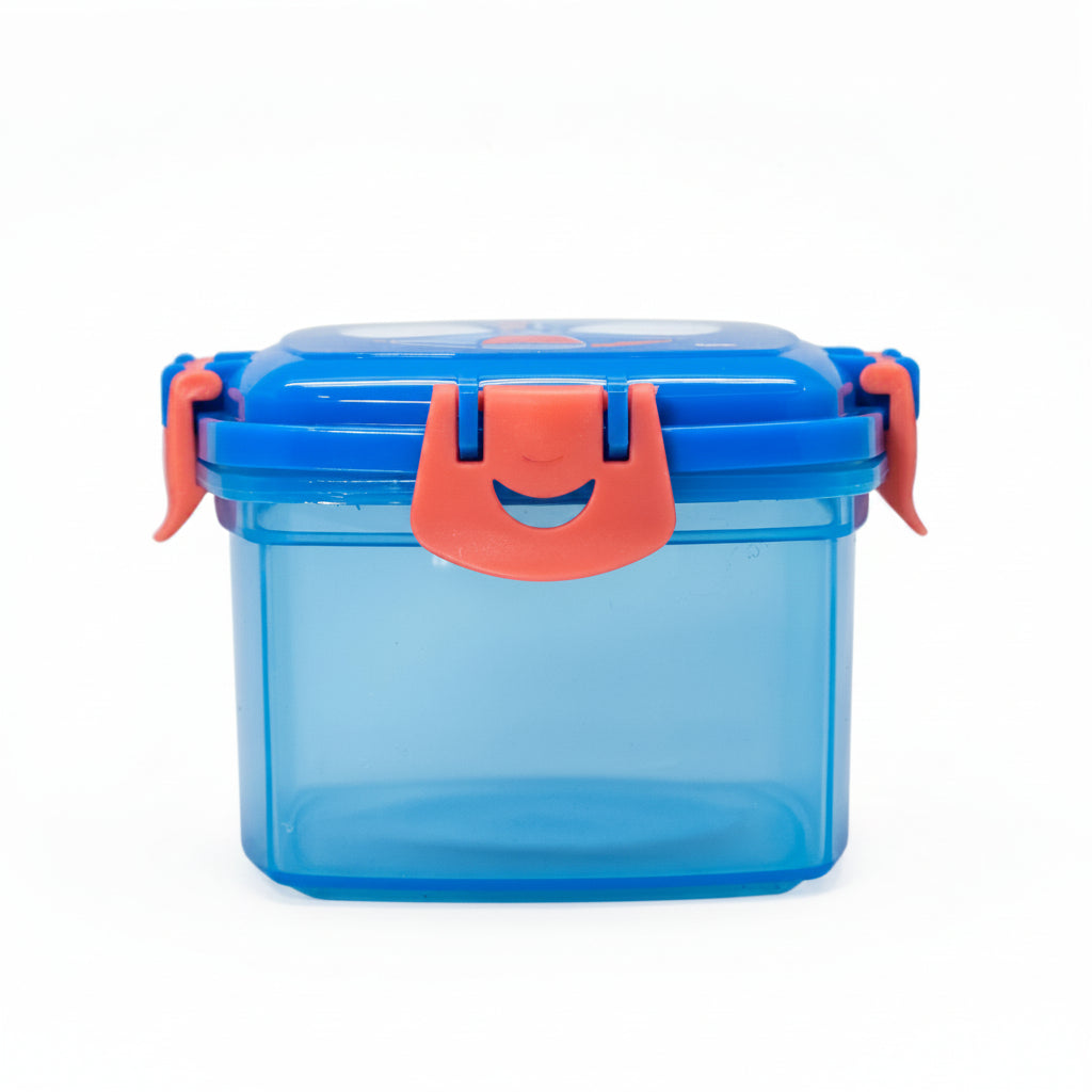 Porta Snack Cuadrado Spiderman Libre de BPA Contenedor