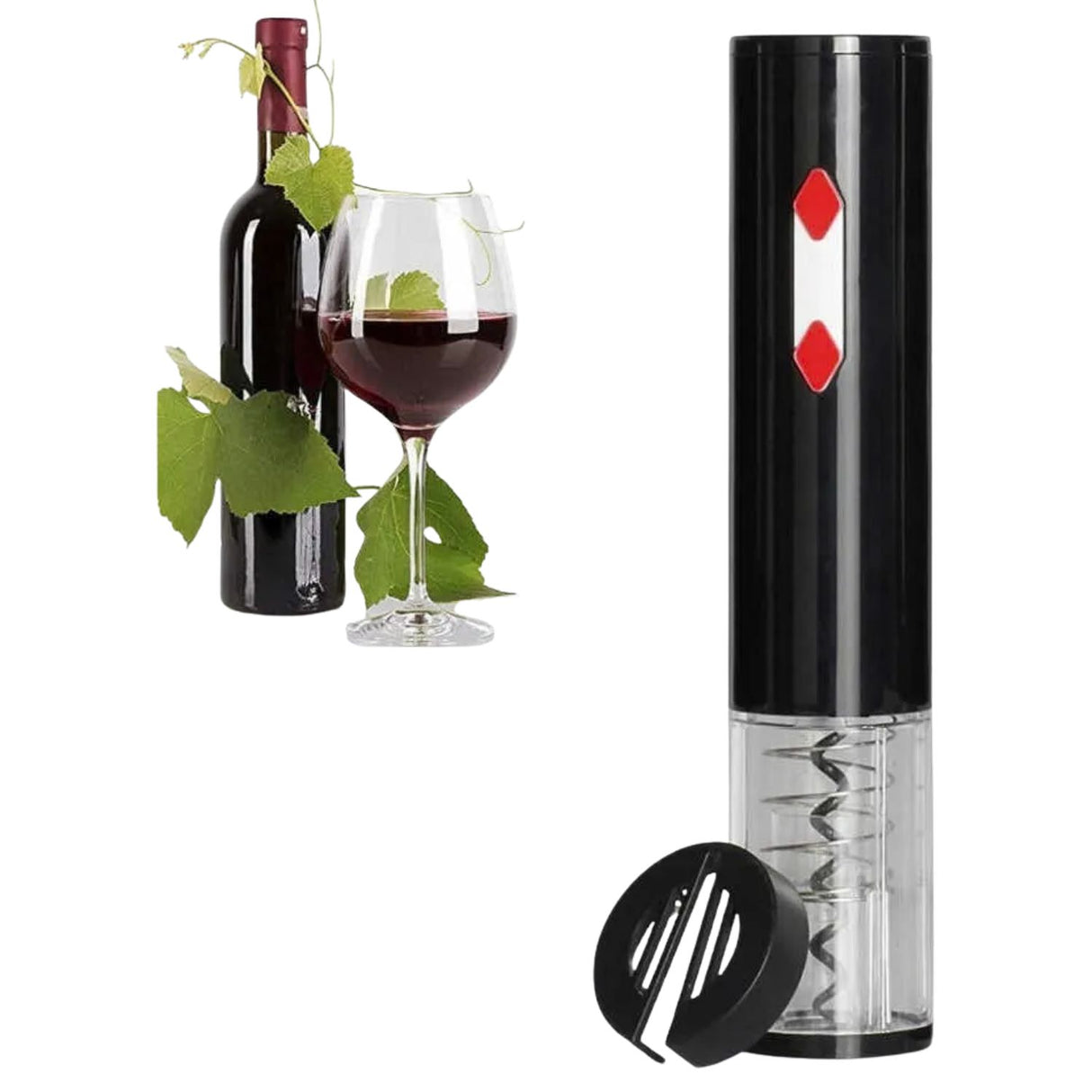 Sacacorcho Electrico a Pila Automático Abrebotellas Vino