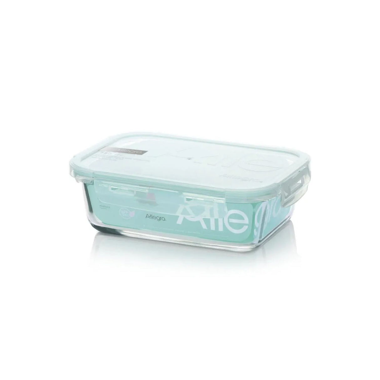 Set 12 Contenedores Tapers Hermeticos Vidrio Allegra