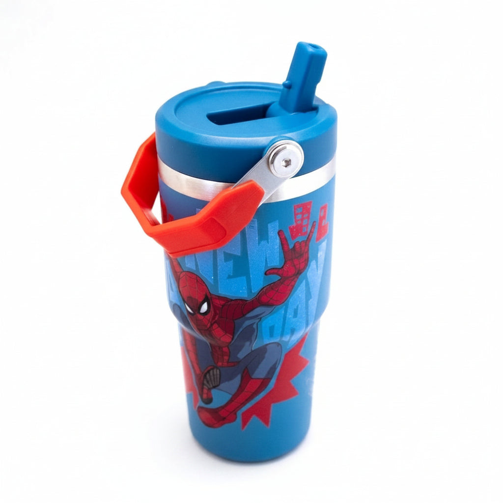 Botella Insulada Spiderman Acero Inoxidable 590ml Libre de BPA