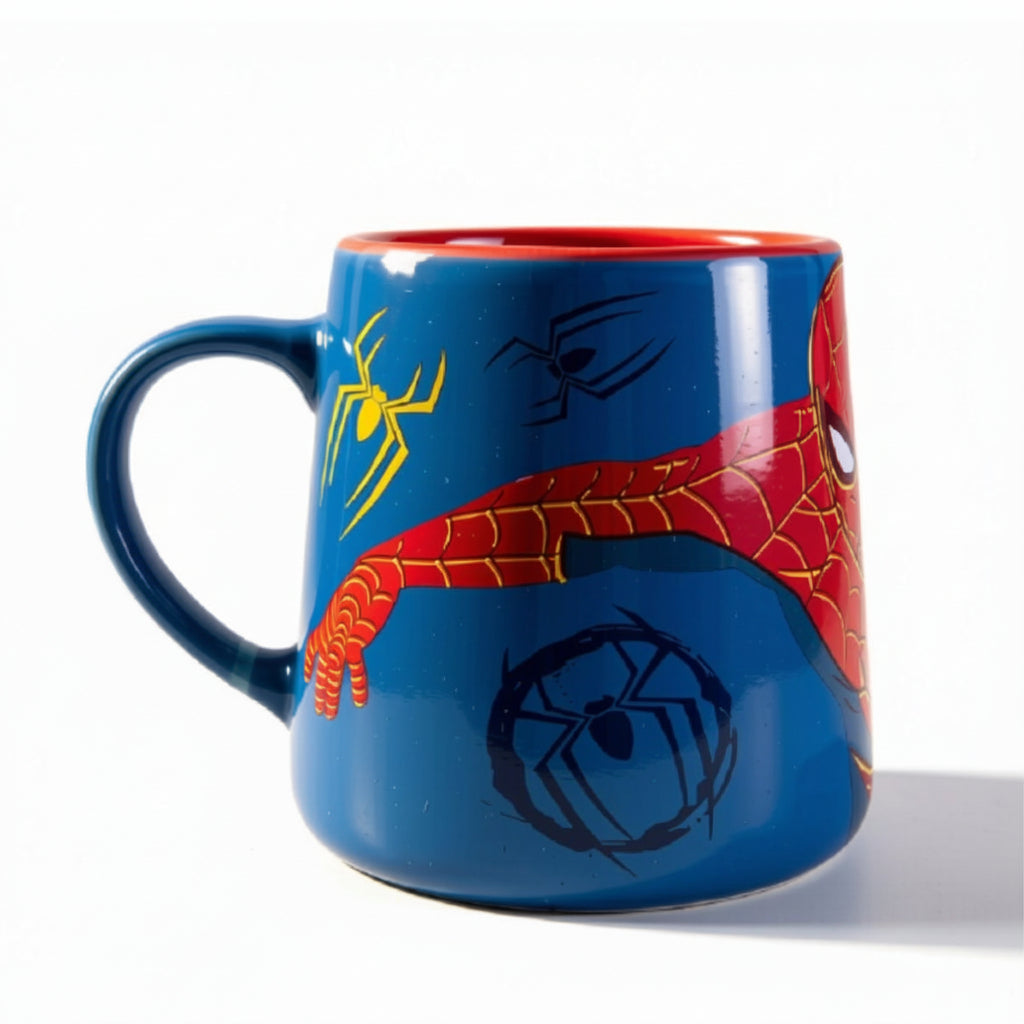 Tazon Spiderman Ceramica 400ml Taza Infantil