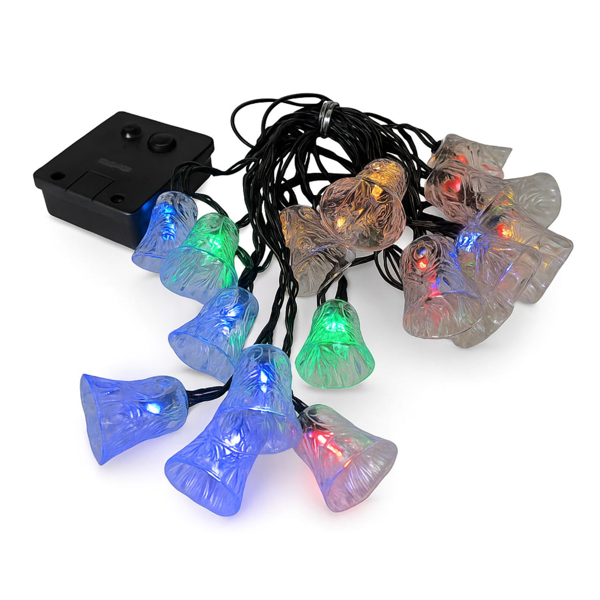 Luces Navidad Led Campana Solar RGB Decoracion Jardin Hogar. Ilumina tu espacio con estilo y ahorra energía. ¡Compra ahora y transforma tu hogar!-1