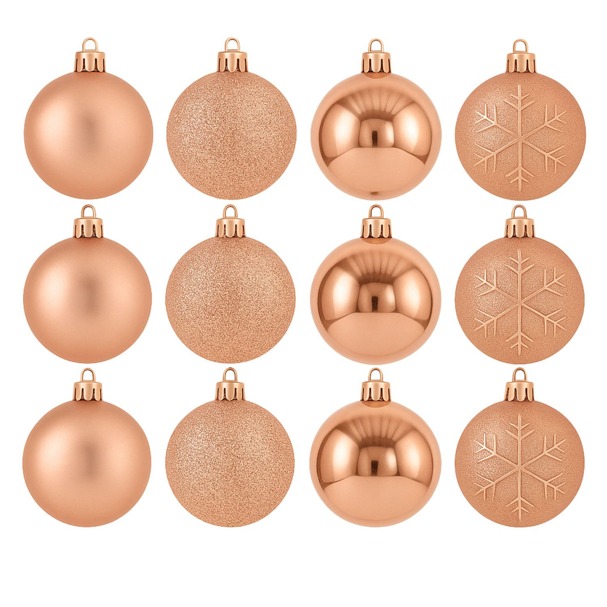 16 Esferas Bambalinas Adorno Navideño Rosa 6cm Decoracion. Perfectas para embellecer tu árbol y crear un ambiente festivo. ¡Compra ahora y decora tu hogar!-1