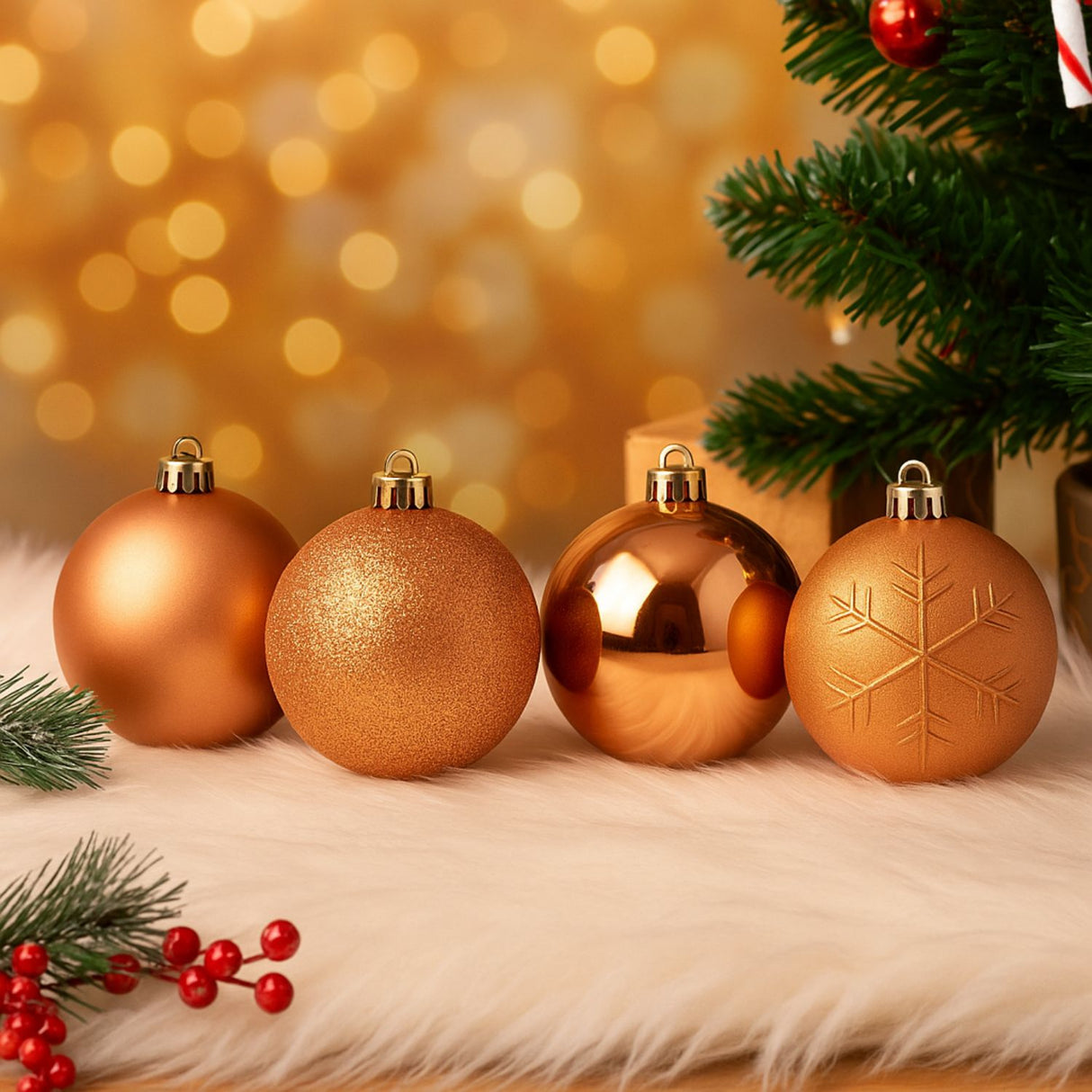 16 Esferas Bambalinas Adorno Navideño Rosa 6cm Decoracion. Perfectas para embellecer tu árbol y crear un ambiente festivo. ¡Compra ahora y decora tu hogar!-2