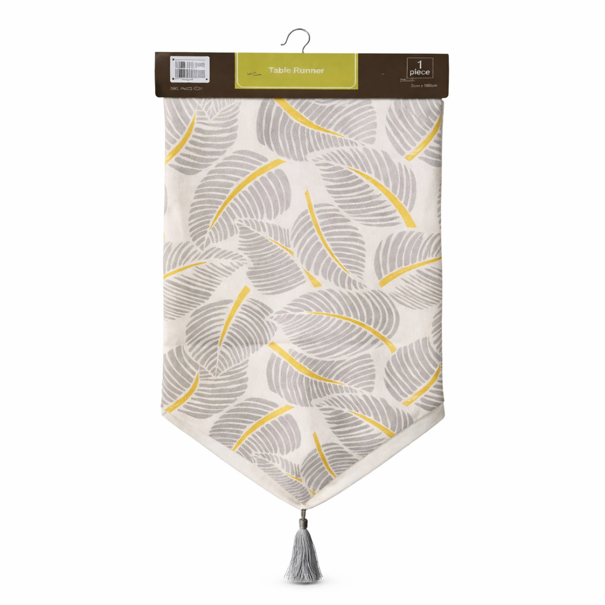 Camino de Mesa 32x180cm Decorativo Estampado Hojas | Disparo.cl