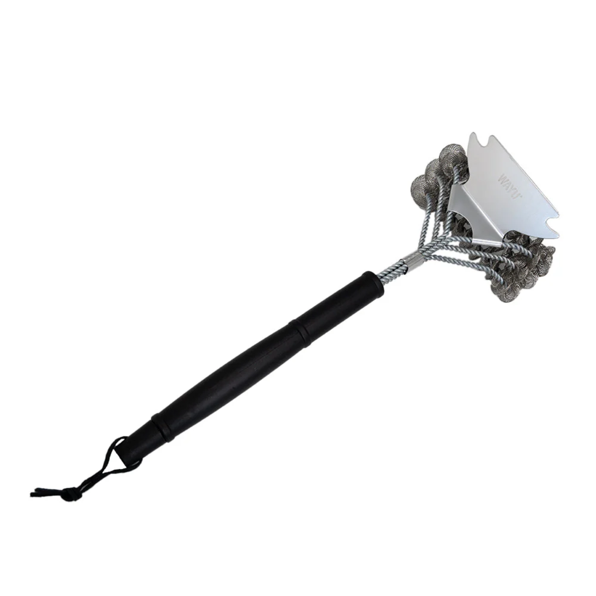 Cepillo de Parrilla Acero Inoxidable 45cm Asado Wayu | Disparo.cl