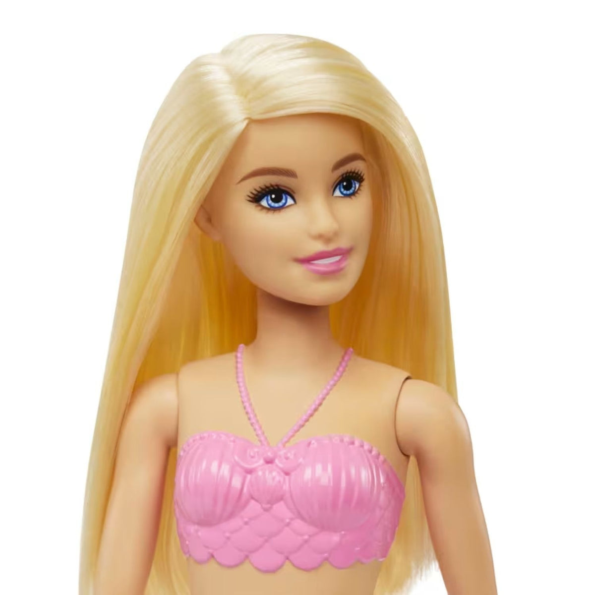 Barbie Muñeca Sirena Rubia Fantasia De Plastico Mattel