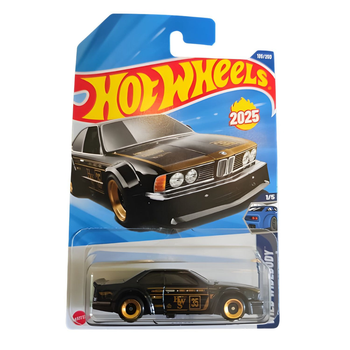 Auto Hot Wheels Regular BMW 635 Csi Juguete Mattel 185/250