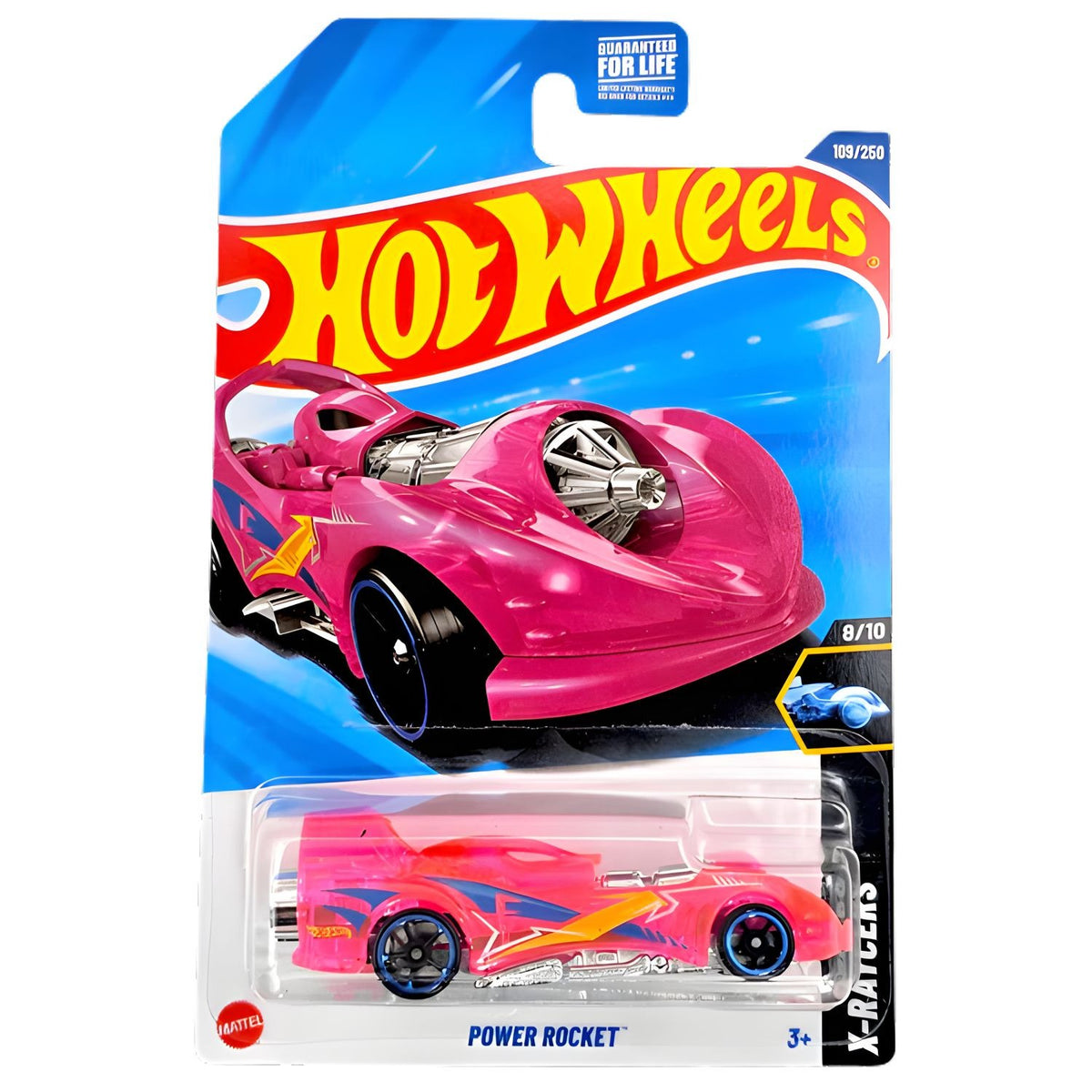 Auto Hot Wheels Regular Power Rocket Juguete Mattel 109/250