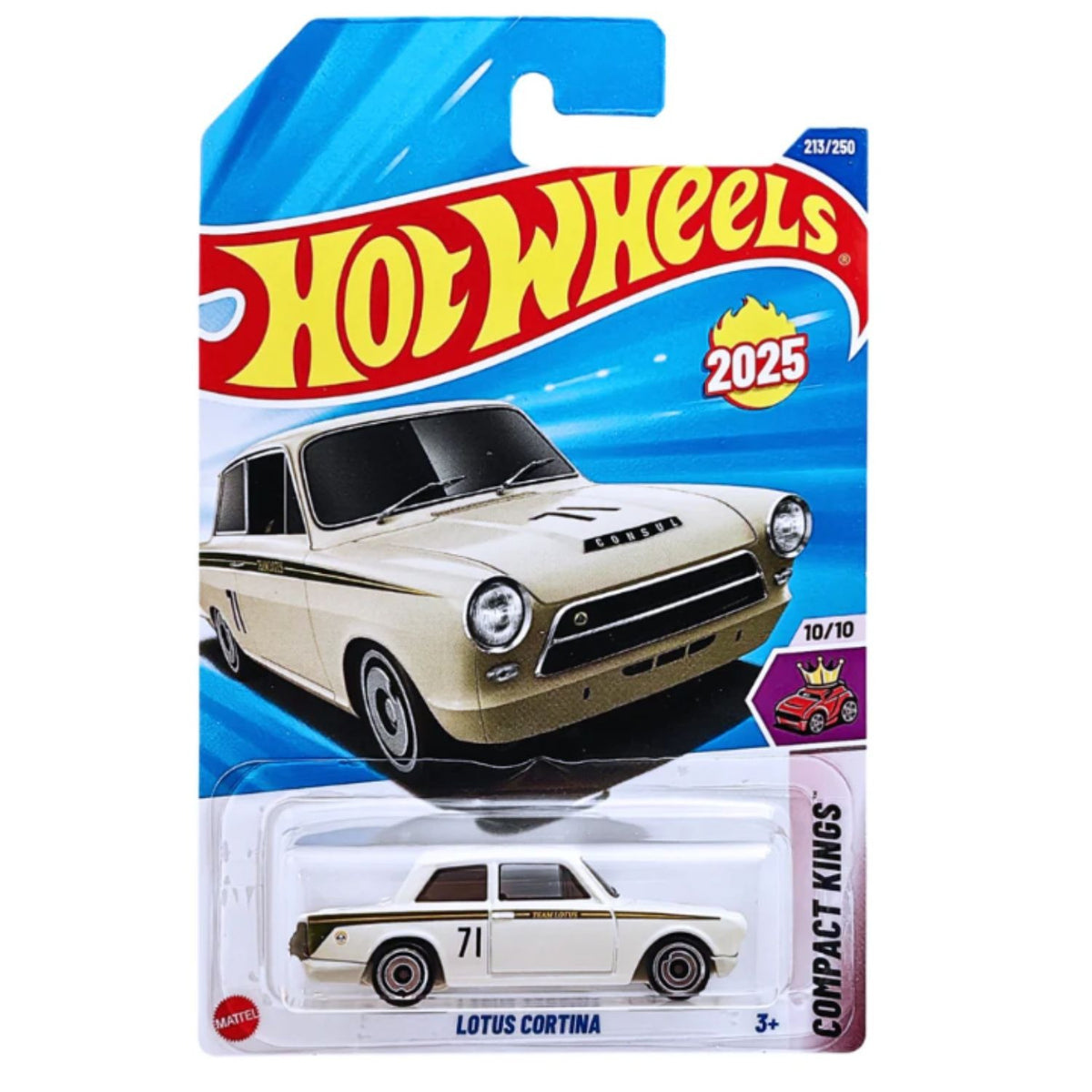 Auto Hot Wheels Regular Lotus Cortina Juguete Mattel 213/250