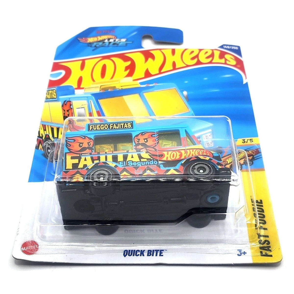 Auto Hot Wheels Regular Quick Bite Juguete Mattel 149/250