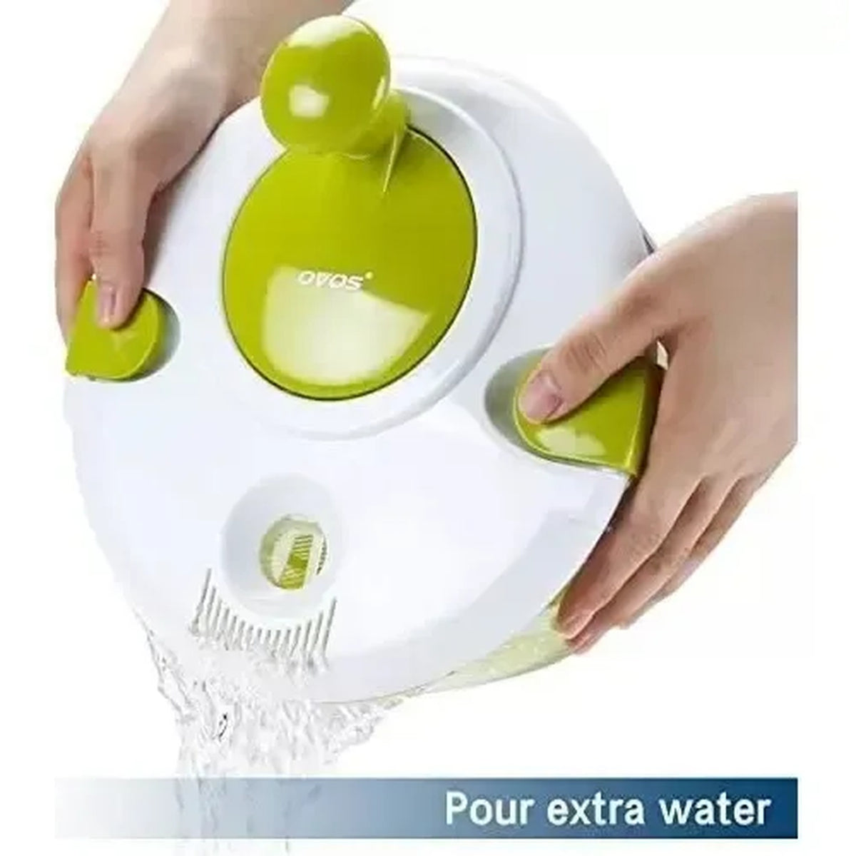 Centrifuga Secador Lechuga Frutas Verduras Verde 15cm