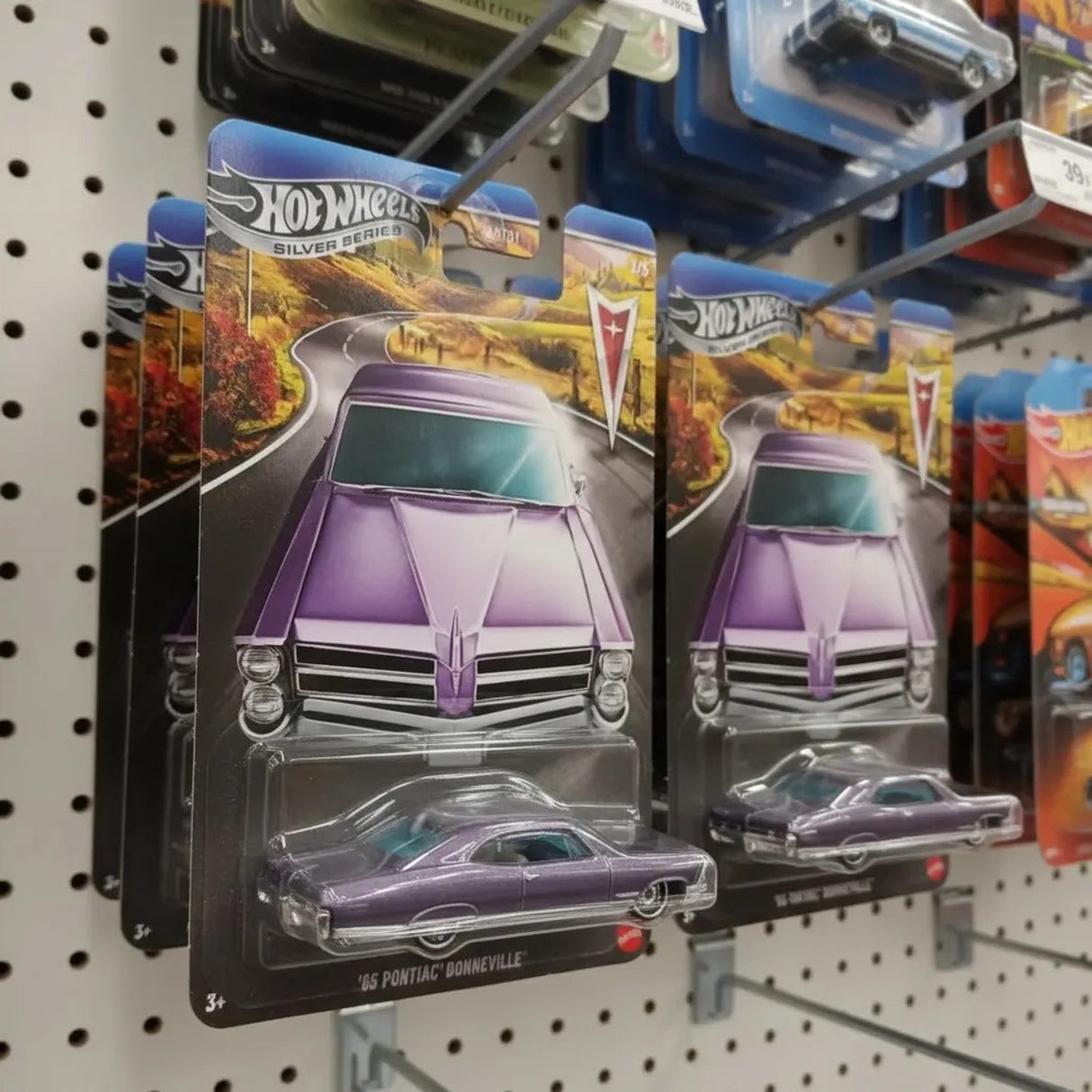 Pontiac Bonneville 1965 Hot Wheels Silver Ser