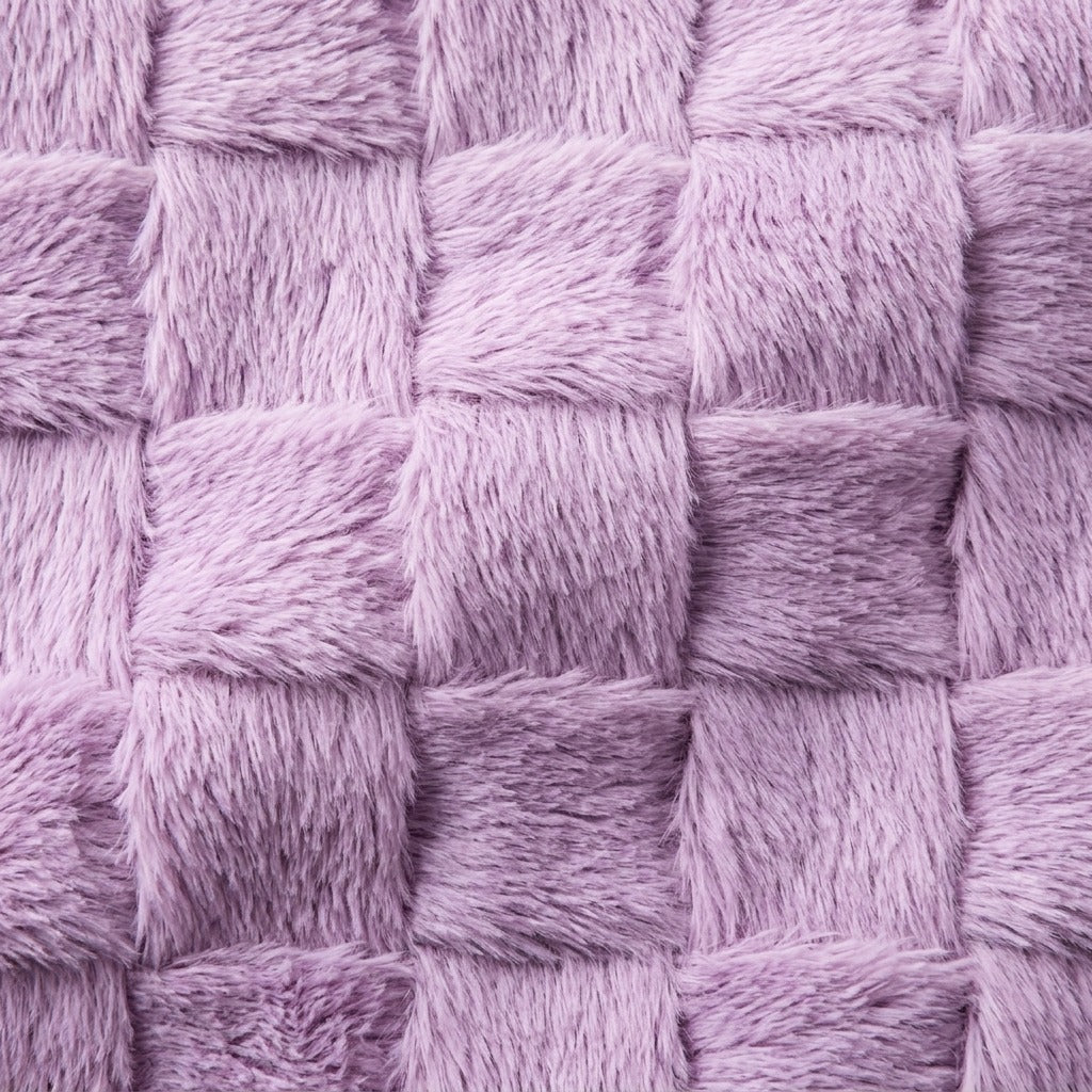 Manta Sherpa Jacquard Martiné Lila 127x152cm