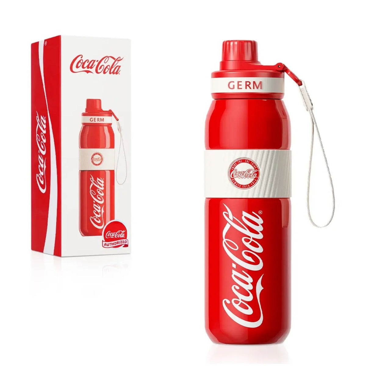 Termo Deportivo Coca-Cola Germ 580ml Acero