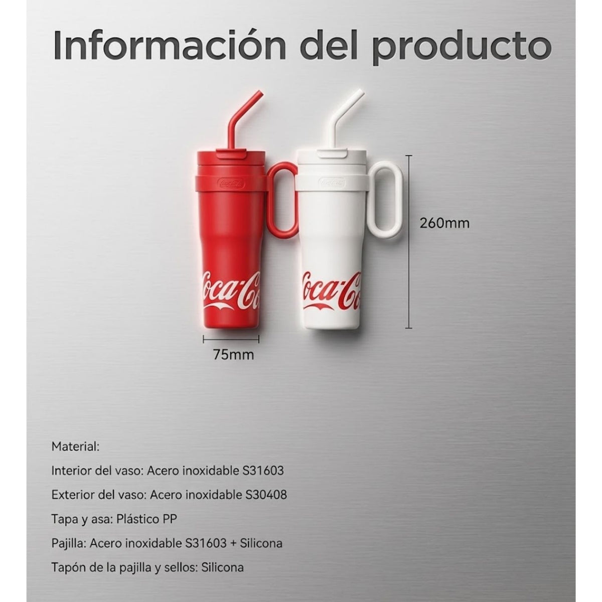 Vaso Térmico Coca-Cola Germ Mega Tumbler 1100mL