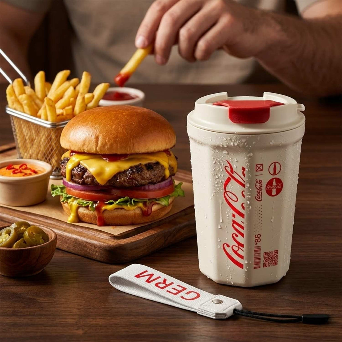 Vaso Térmico Coca Cola Diamond GERM 390mL