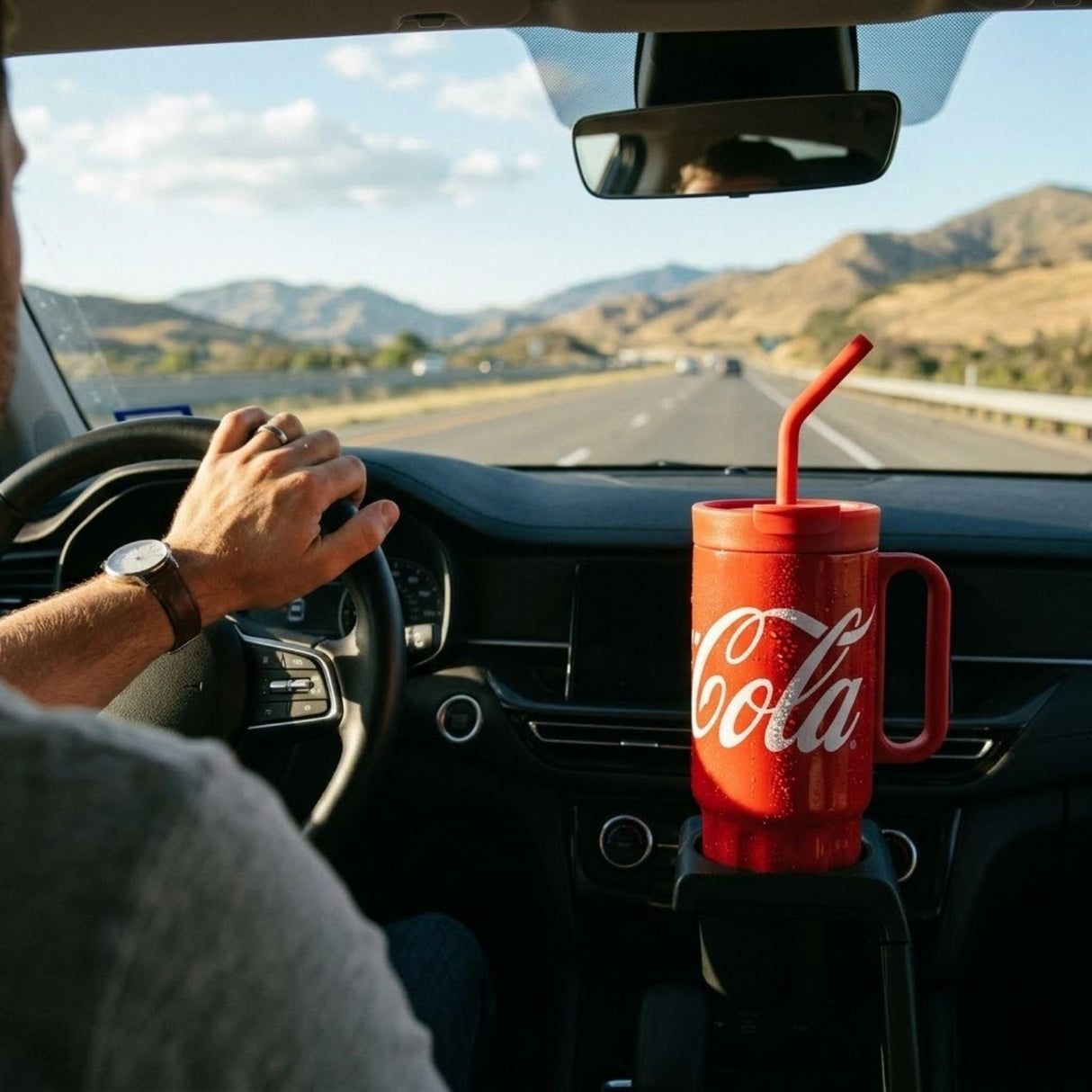 Vaso Tumbler Coca-Cola GERM 1200ml Acero