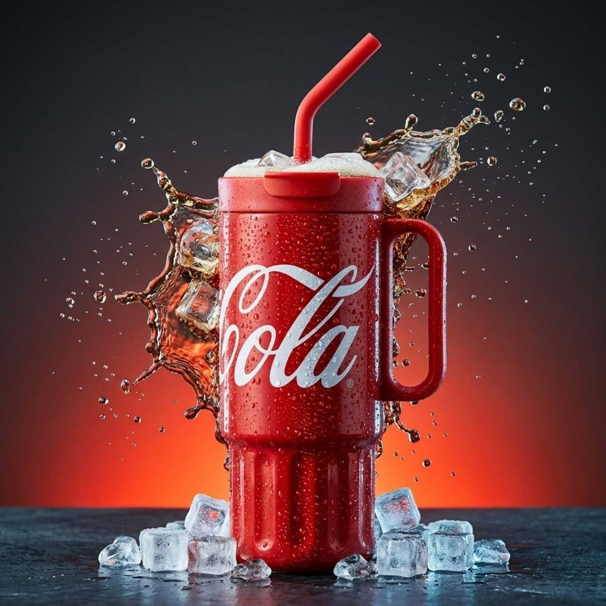 Vaso Tumbler Coca-Cola GERM 1200ml Acero