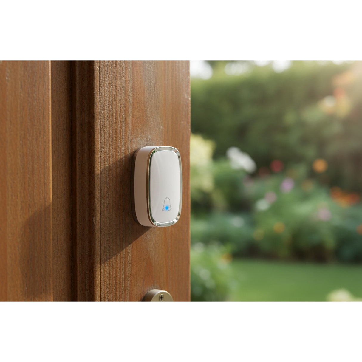 Timbre Inalambrico Exterior 300m Impermeable