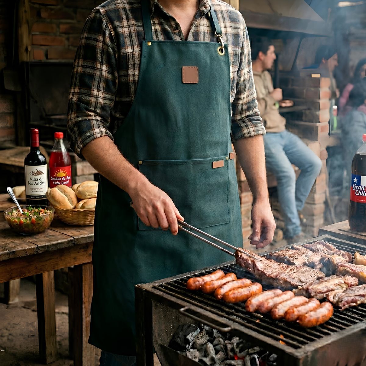 Delantal para Asado Cocina BBQ Wayu lifestyle | Disparo.cl