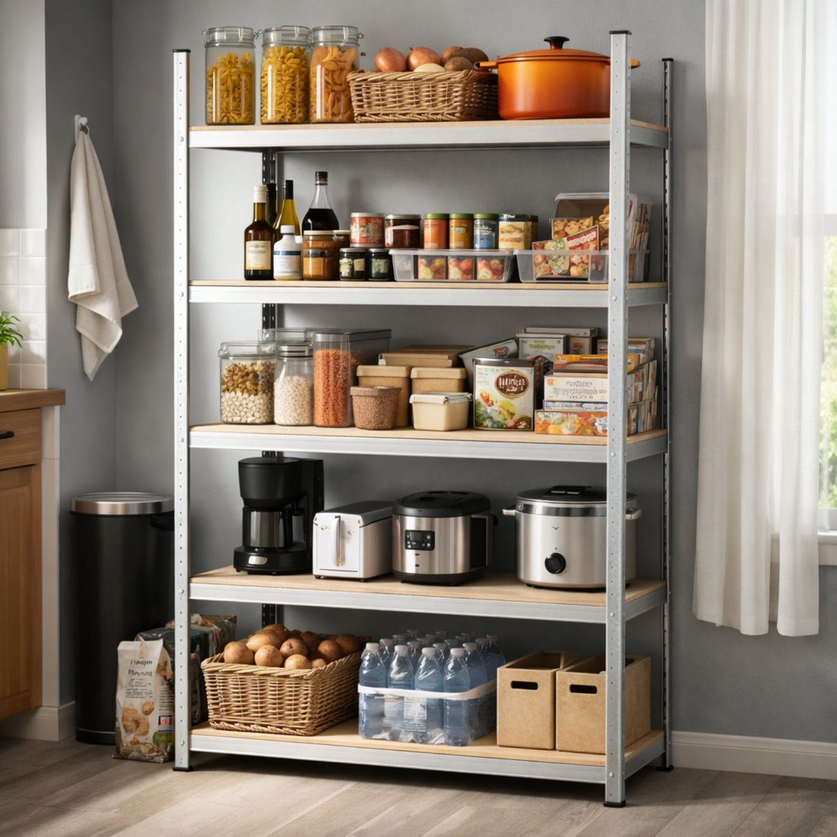 Estante Organizador 5 Niveles 180cm Hogar Oficina