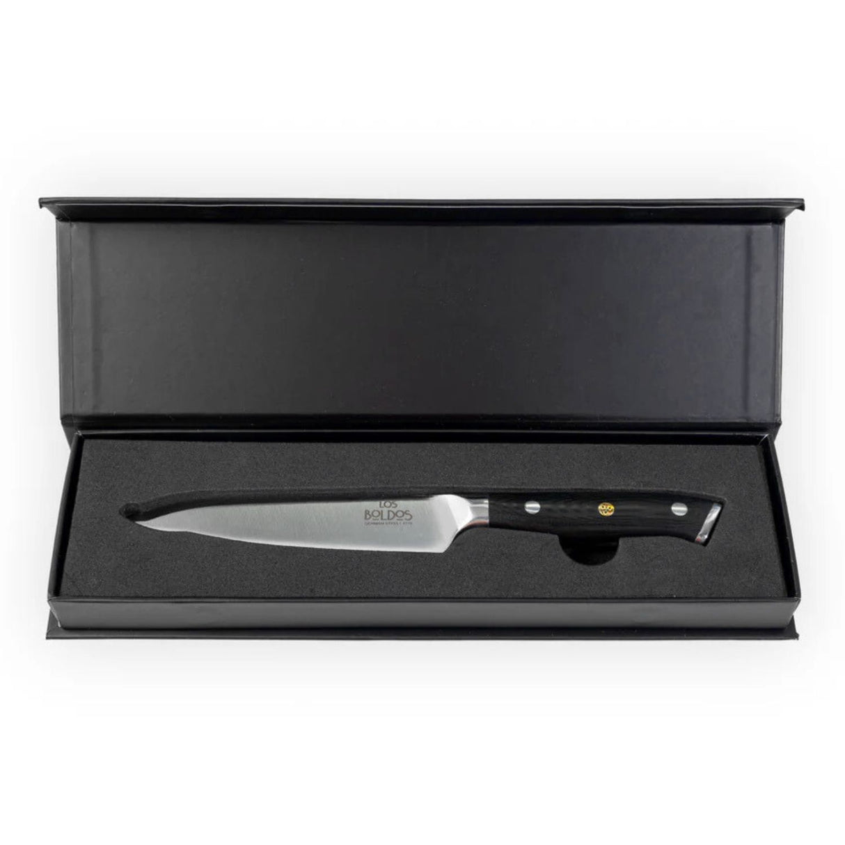 Cuchillo Cocina Los Boldos Acero Alemán Damasco 24cm