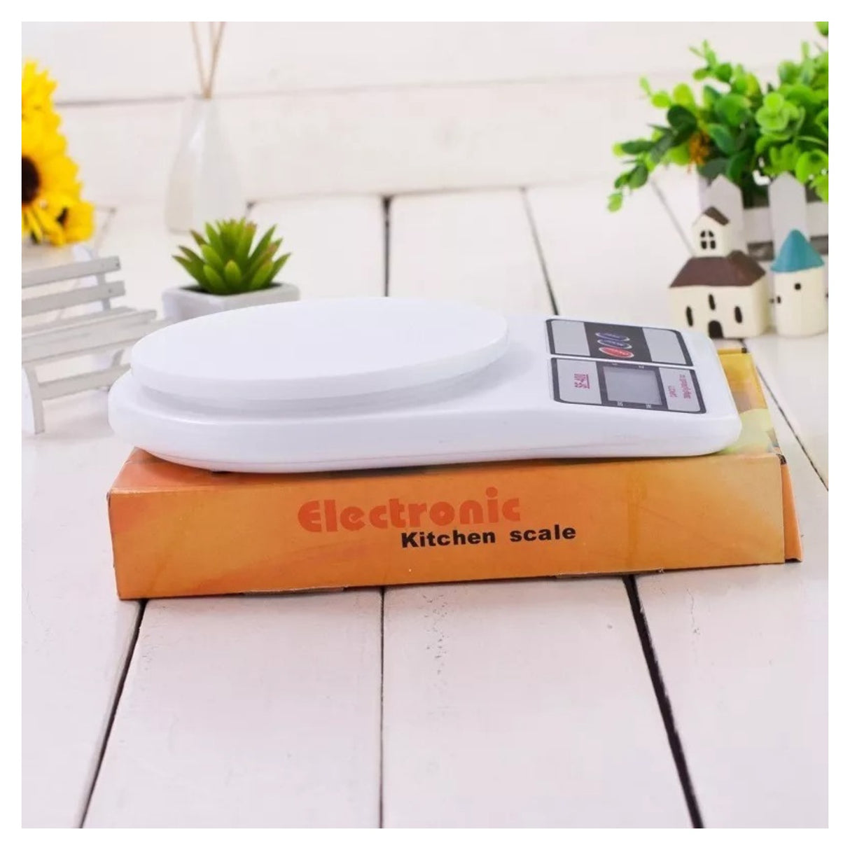 Balanza Gramera Digital de Cocina 10Kg Pantalla LCD