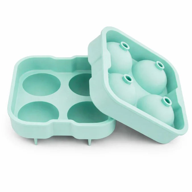 Molde para Hielo de Silicona 4 Cavidades Reposteria Cocina