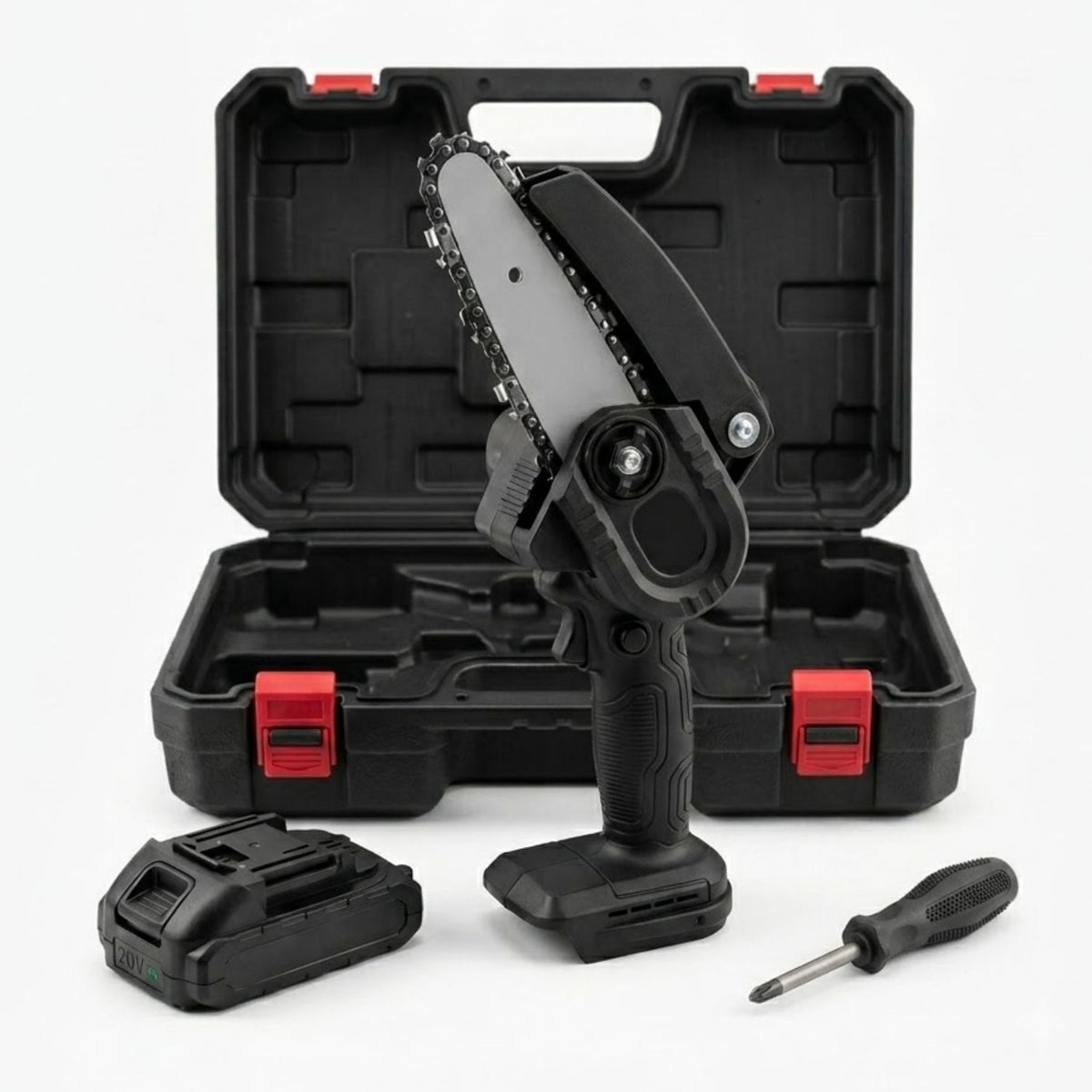 Sierra Electrica Bateria 20V Automatica Recargable Podar Arboles