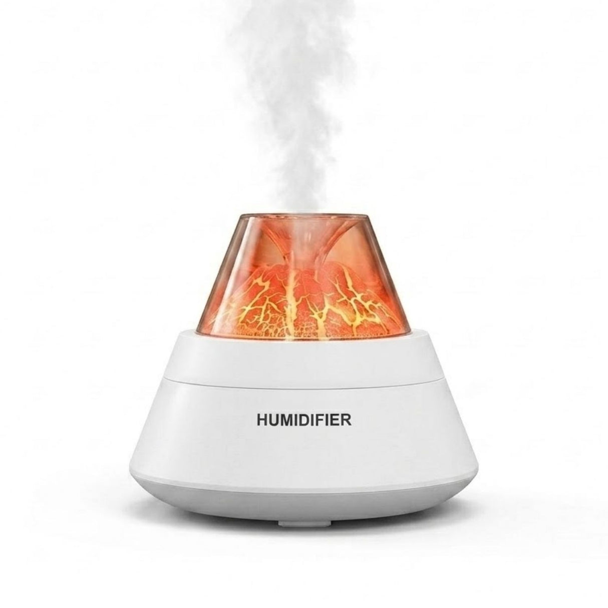 Humidificador Volcan Silencioso 250mL Aromatico Hogar Blanco