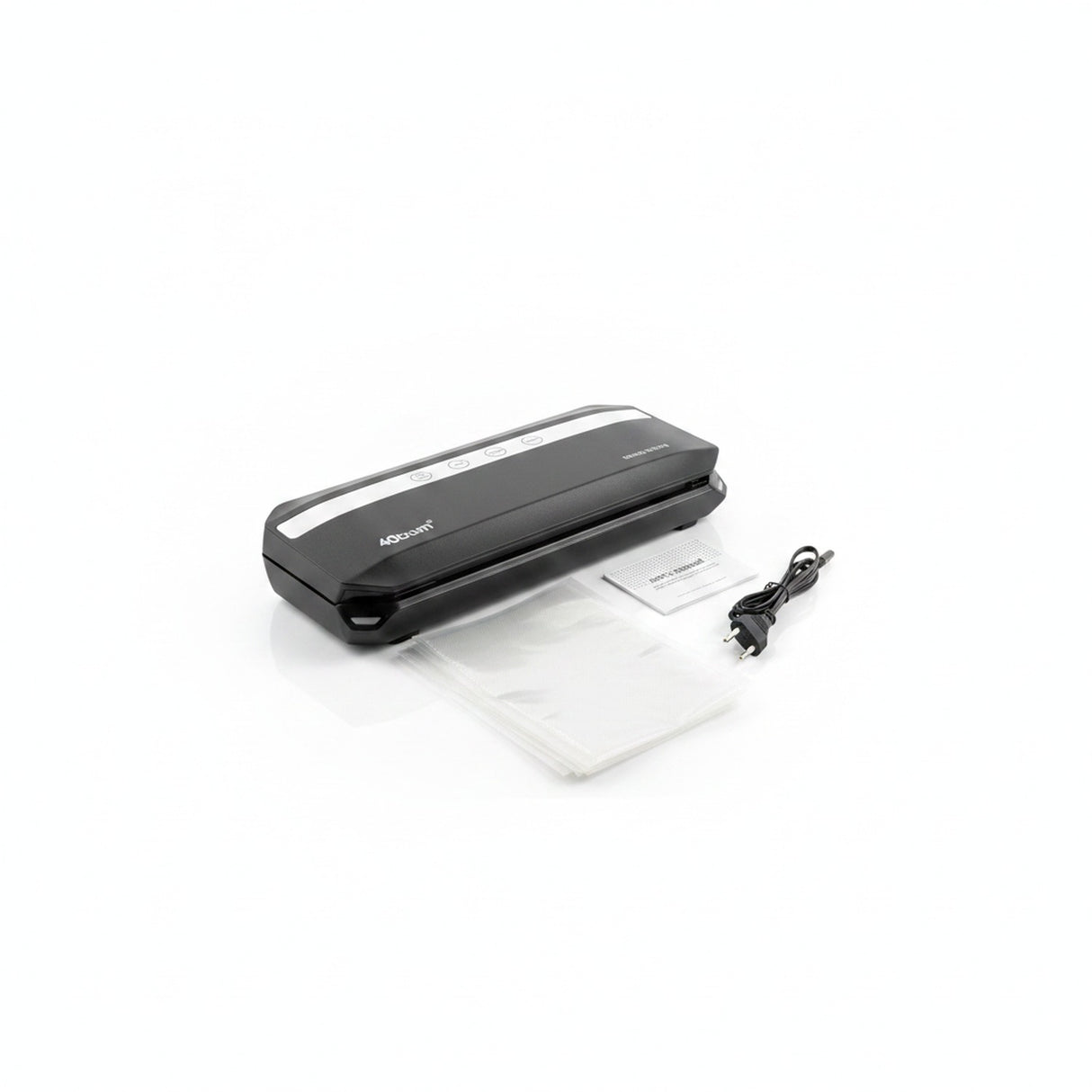 Selladora Al Vacio Alimentos Plastificadora 40cm Negro
