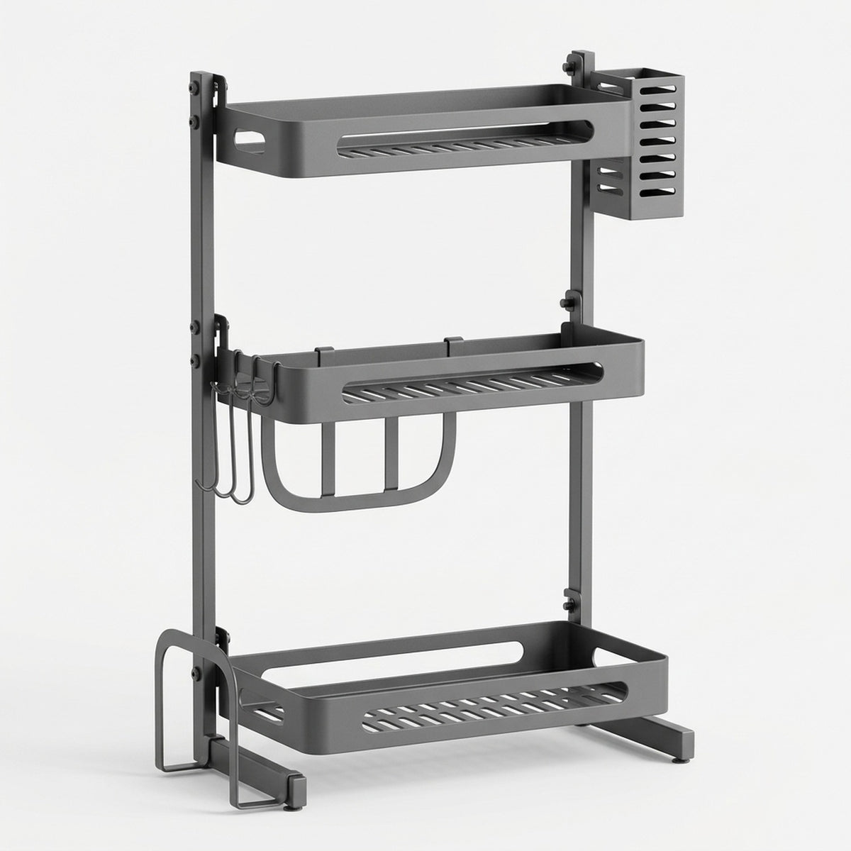 Rack Organizador Multitarea 3 Niveles Cocina 38cm