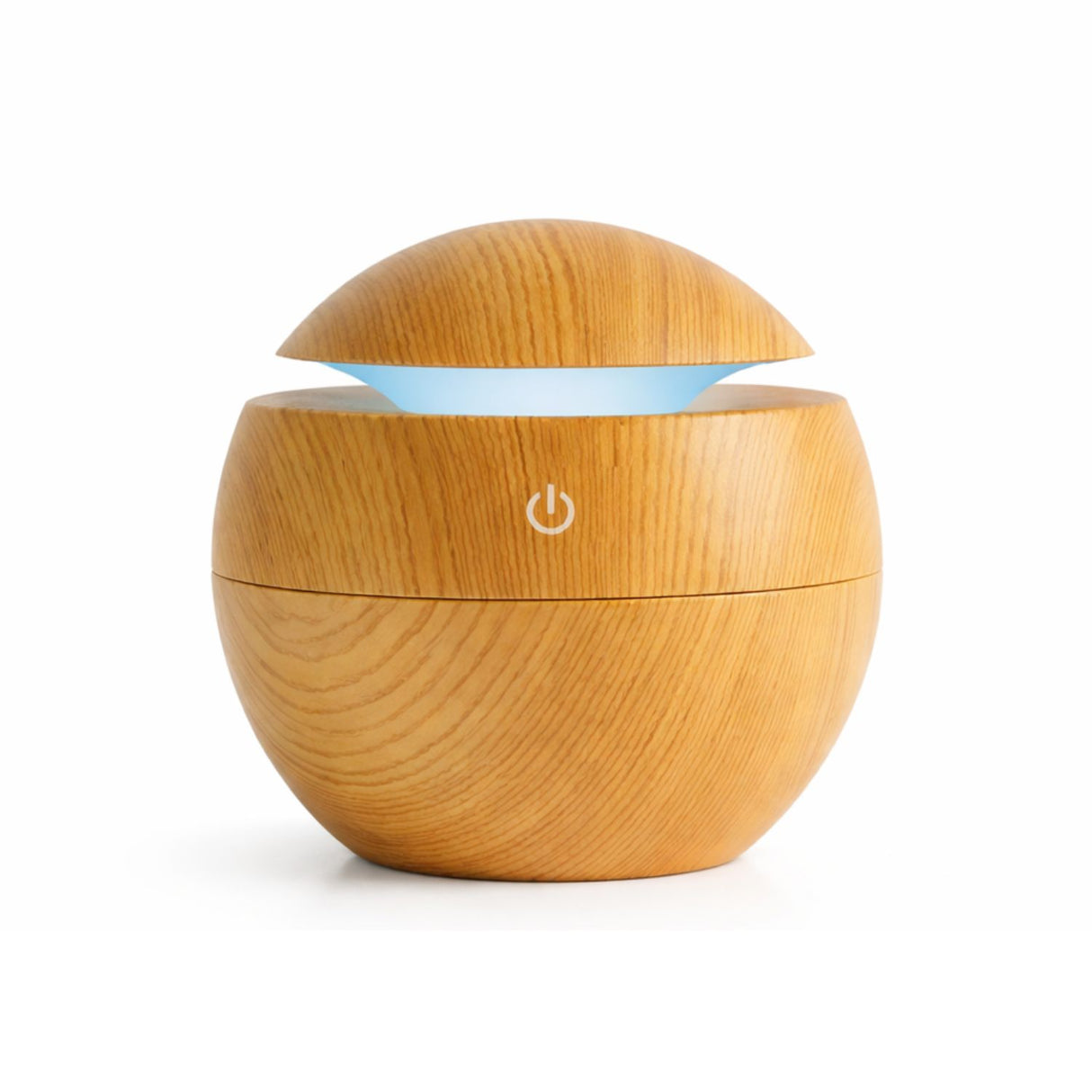 Humidificador Difusor de Escencias Aspecto Madera Claro Relajación | Disparo.cl