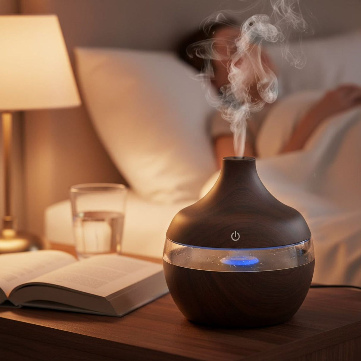 Pack 2 Humidificadores 12 Escencias Grano Madera Claro Oscuro | Disparo.cl
