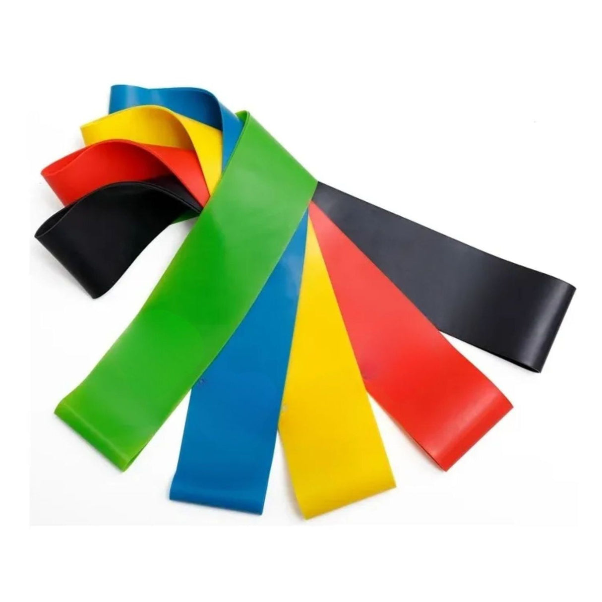 5 Ligas 32cm Colorido Juego De Ligas Para Ejercicio Fitness