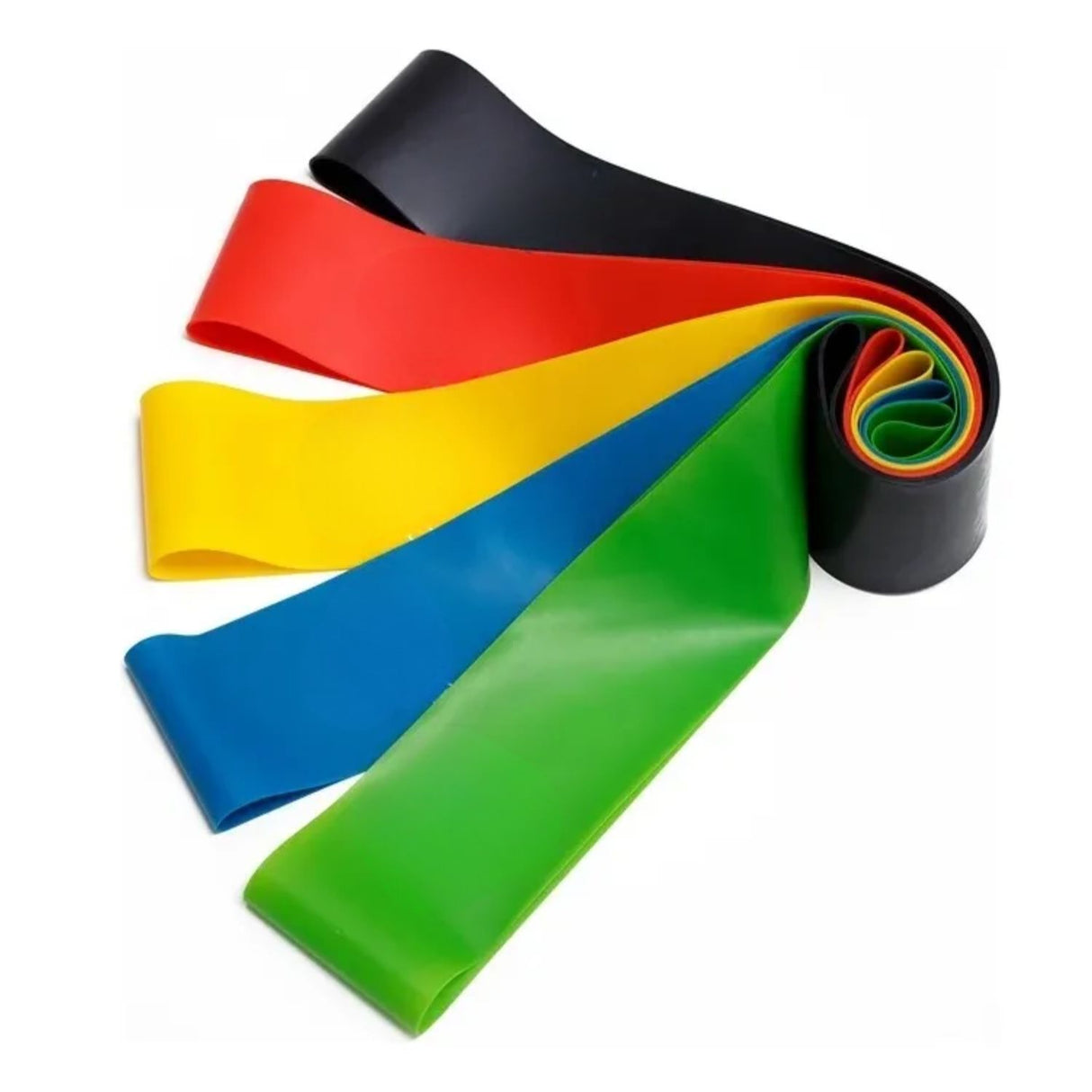 5 Ligas 32cm Colorido Juego De Ligas Para Ejercicio Fitness