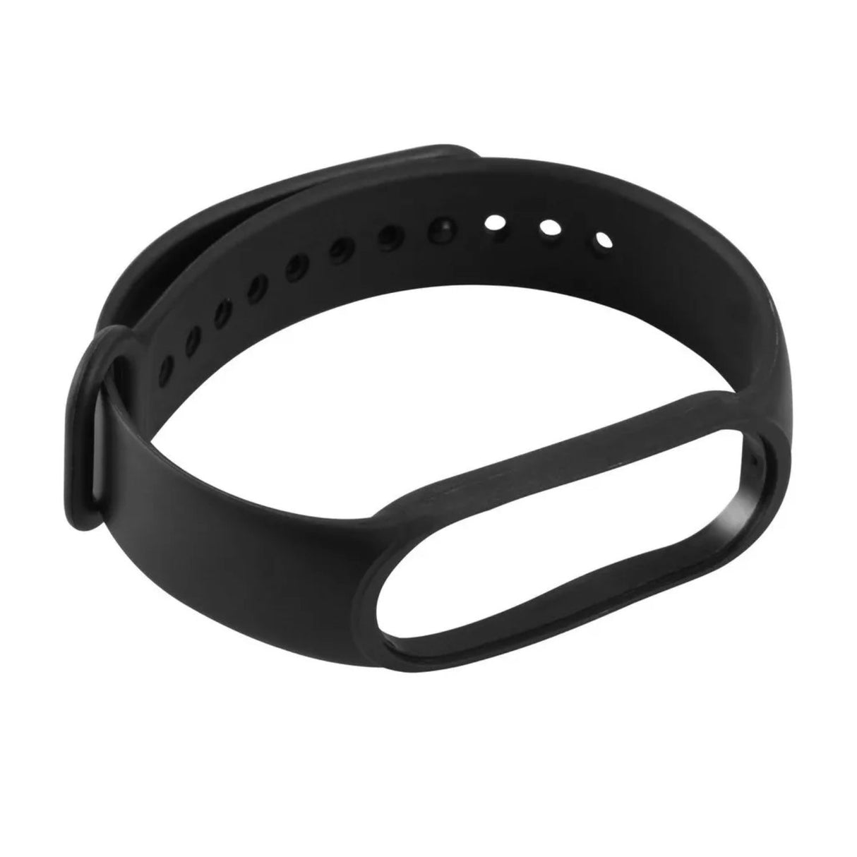 Smart Band 7 azul, fitness tracker de silicona con pantalla táctil, monitoreo de salud y resistencia al agua, ideal para actividades deportivas.-1-4-1