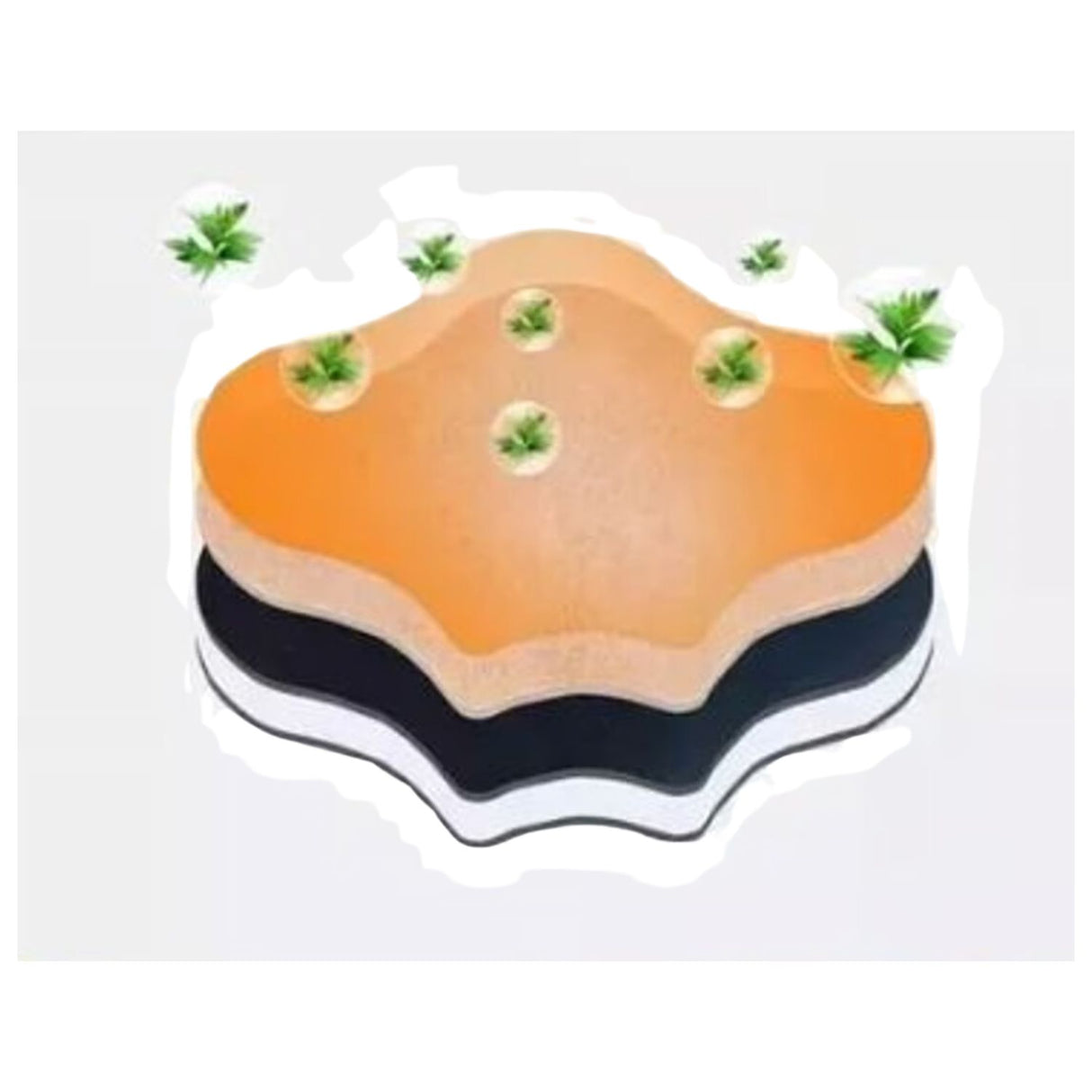 Parches para la espalda blancos de 11 cm, suaves y transpirables, alivian dolor muscular y tensión. Efecto prolongado y resistente al agua.-1-3-1