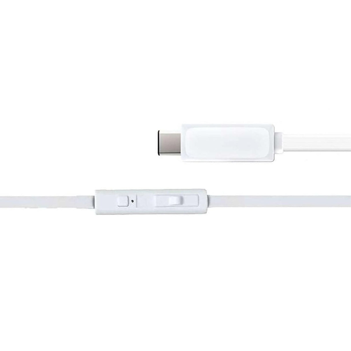 Audífonos Type C blancos de 80 cm, sonido premium, diseño ergonómico y resistente, ideales para música y llamadas.-1-4-1