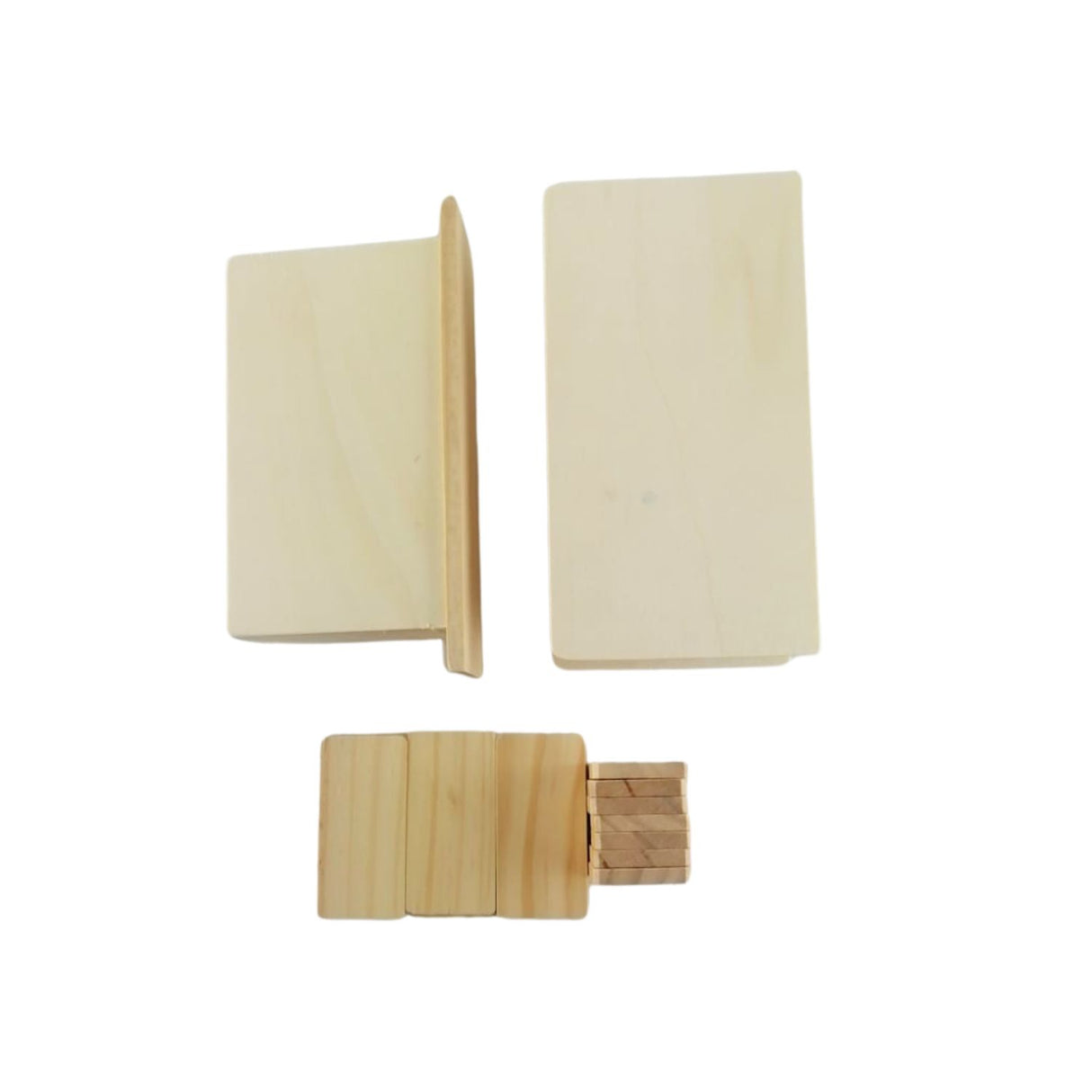 Juego Didáctico de Dominó Grande de Madera de 28 Piezas | Disparo.cl