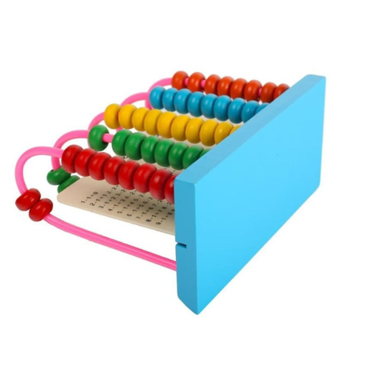 Ábaco de Madera con 5 Columnas 16 cm para Niños de +3 años. Fomenta el aprendizaje y la diversión. ¡Compra ahora y potencia su educación!-1-4-1-1-1